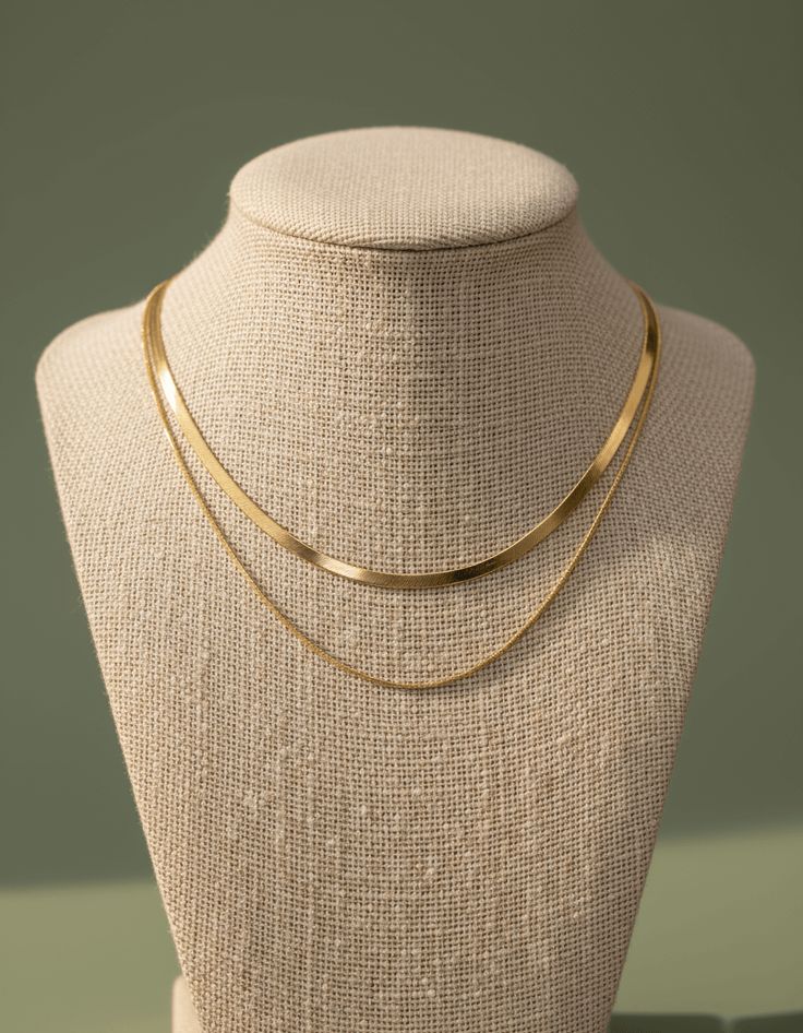 Timeless Gold Layered Chain Necklace