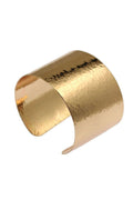Hammered Gold Cuff Bracelet